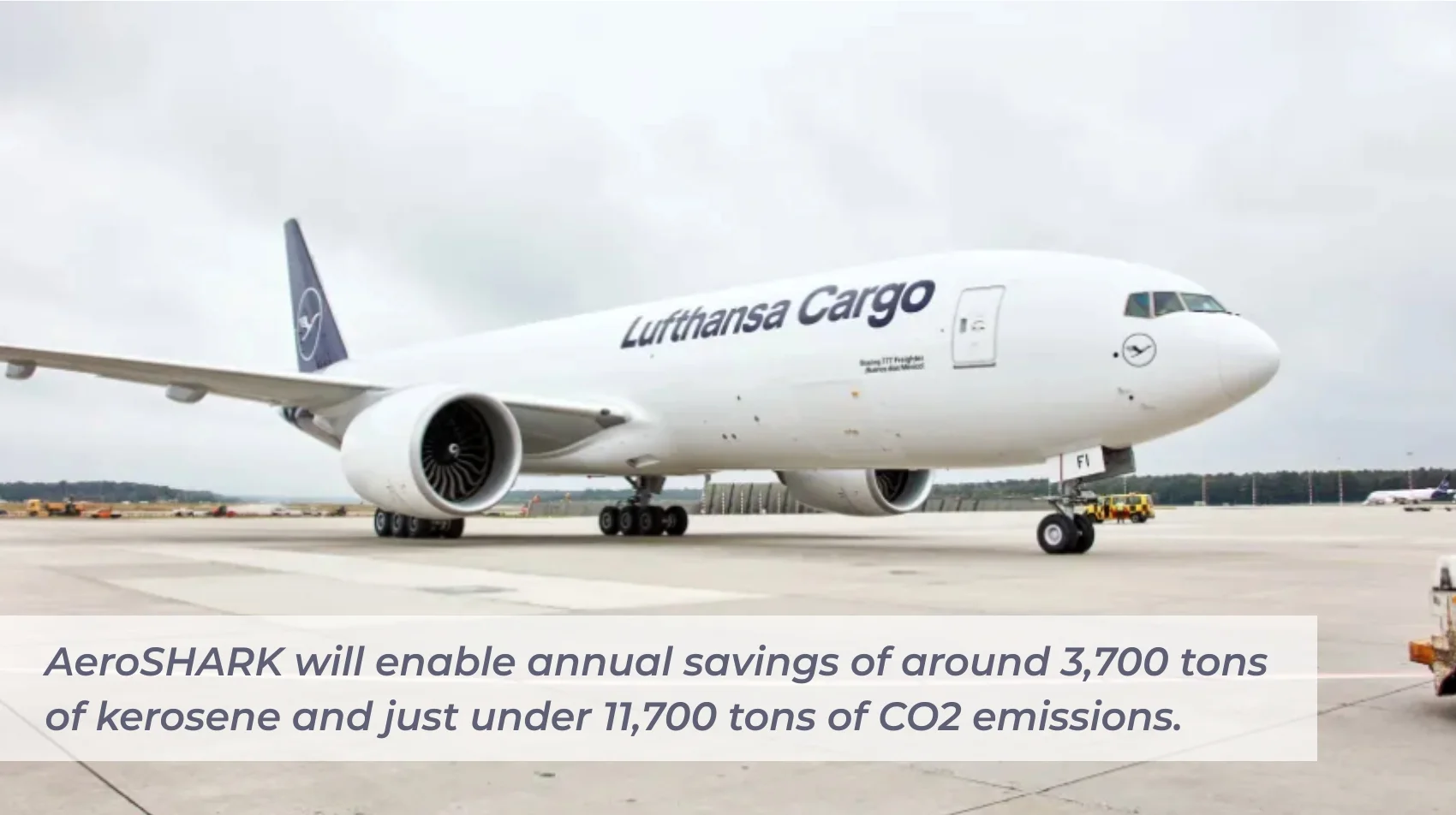 Lufthansa Group and BASF Roll Out AeroShark - A Surface Film that Improves Fuel Efficiency