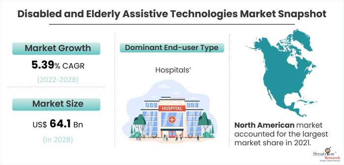Disabled and Elderly Assistive Technologies Market Snapshot